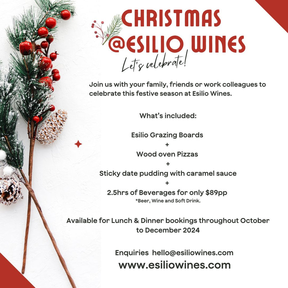 Christmas at Esilio Wines